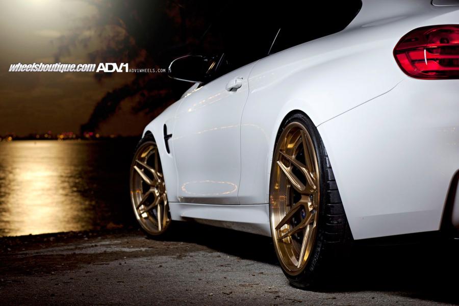  BMW M4 Coupe on ADV.1 Wheels (ADV05STSCS) 2014 года  (фото 12 из 13)